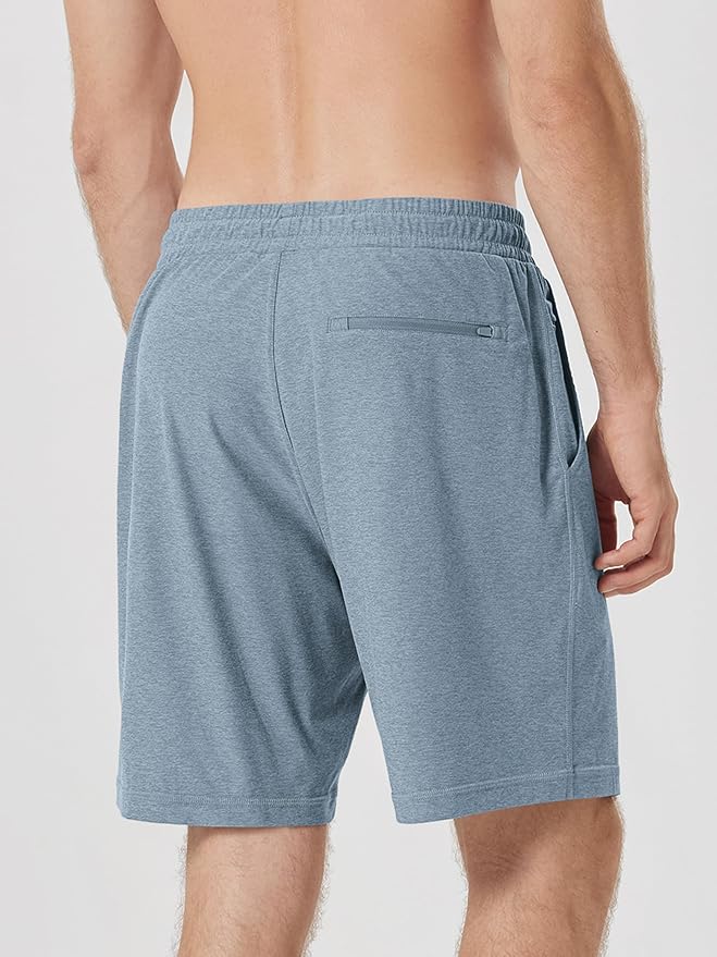 ODODOS Men's Performance Shorts 7" – Ultra Soft odSTRATUM Tech Everyday Shorts with Adjustable Waist and Secure Pockets