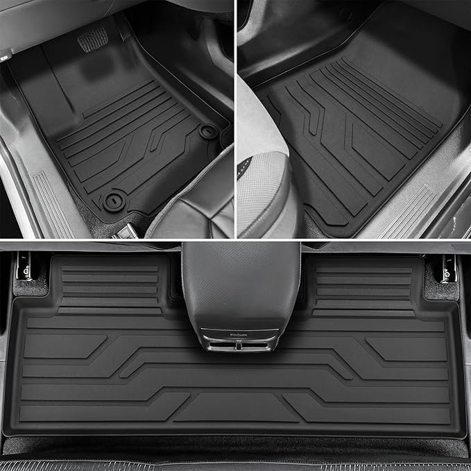 KARPAL Floor Mats for 2025 2026 Chevy Equinox (Only Gas) & GMC Terrain, All-Weather TPE Custom Fit Floor Liners Chevrolet Car Accessories