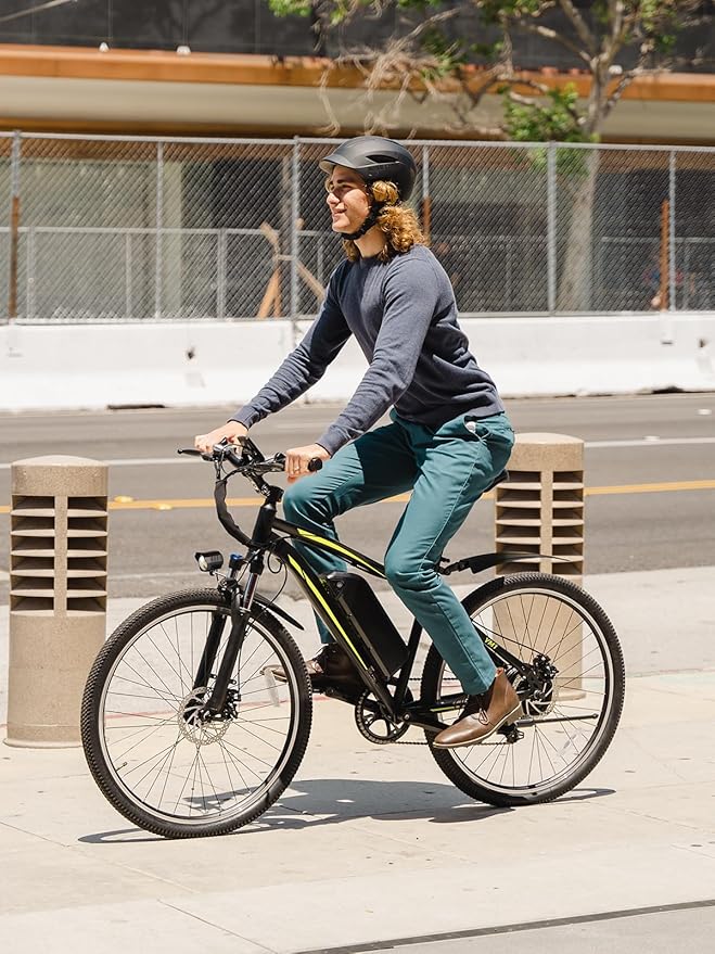 Heybike Electric Bike for Adults, 1200W Peak Brushless Motor, up to 50Miles, 28mph Max Speed Electric Mountain Bike, 480WH Removable Battery Ebike, 27.5'' Tires, 7-Speed and Front Suspension