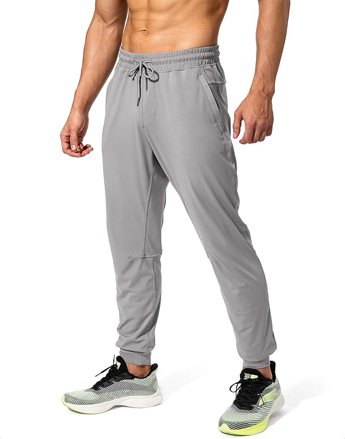 G Gradual Men's Sweatpants with Zipper Pockets Athletic Pants Traning Track Pants Joggers for Men Soccer, Running, Workout