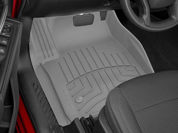 WeatherTech FloorLiner HP Custom Fit Floor Mats for Dodge Ram Truck 2500/3500, Ram 2500/3500-1st & 2nd Row (451545-1-2IM), Tan