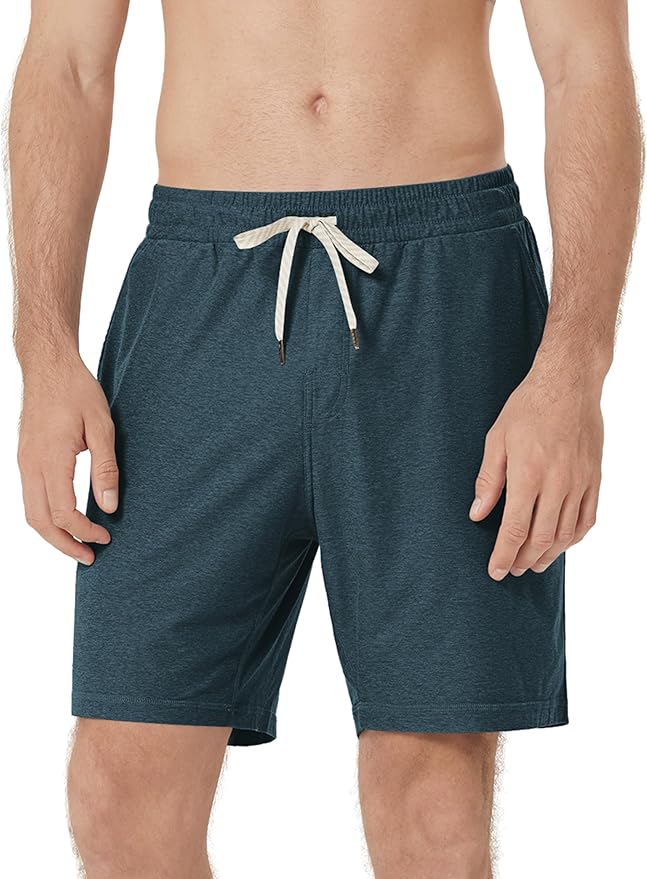 ODODOS Men's Performance Shorts 7" – Ultra Soft odSTRATUM Tech Everyday Shorts with Adjustable Waist and Secure Pockets