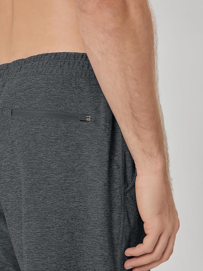 ODODOS Men's Performance Shorts 7" – Ultra Soft odSTRATUM Tech Everyday Shorts with Adjustable Waist and Secure Pockets