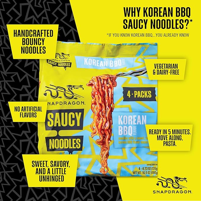 Snapdragon 코리안 BBQ 라면 12팩