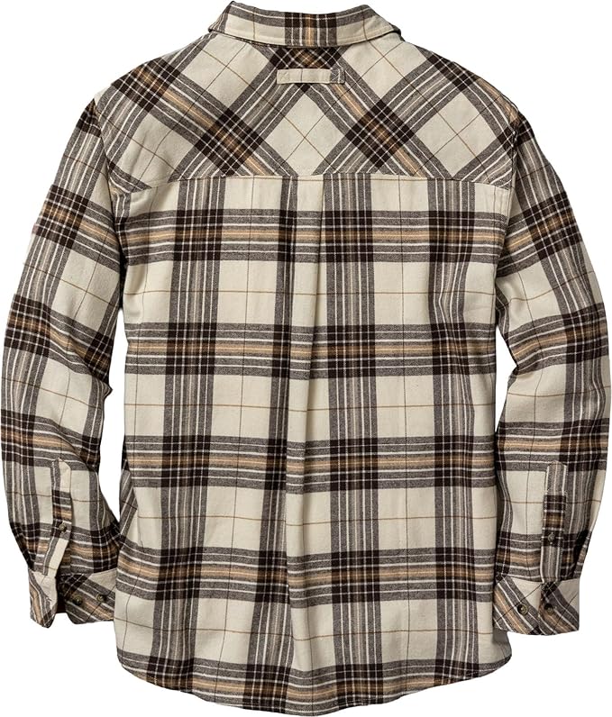Legendary Whitetails Men's Flannel Shirt Long Sleeve Button Down 100% Cotton
