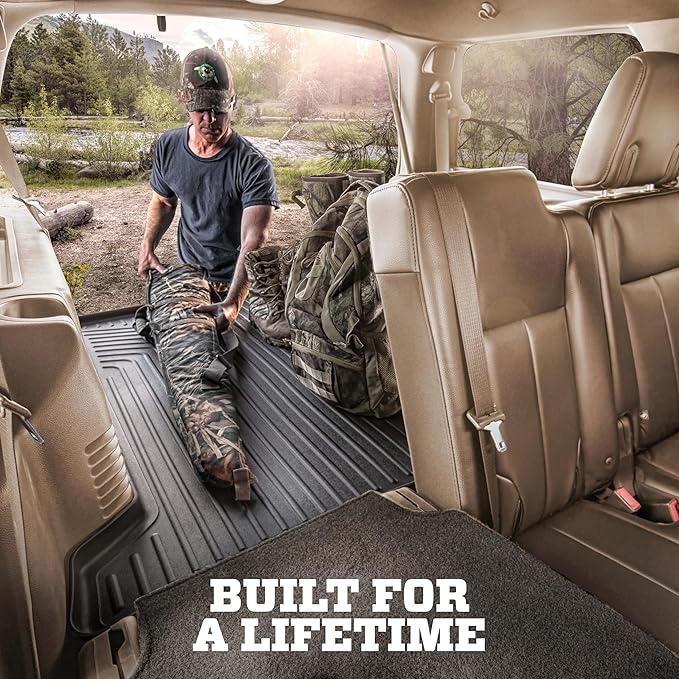 Husky Liners Weatherbeater Cargo Liner | Fits 2024-2026 Honda CR-V (Includes Hybrid Models) (w/Adjustable Cargo Position Upper Level) | 1-pc Black - 24411