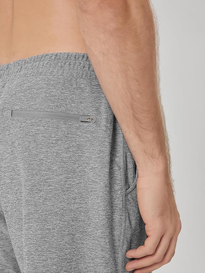 ODODOS Men's Performance Shorts 7" – Ultra Soft odSTRATUM Tech Everyday Shorts with Adjustable Waist and Secure Pockets