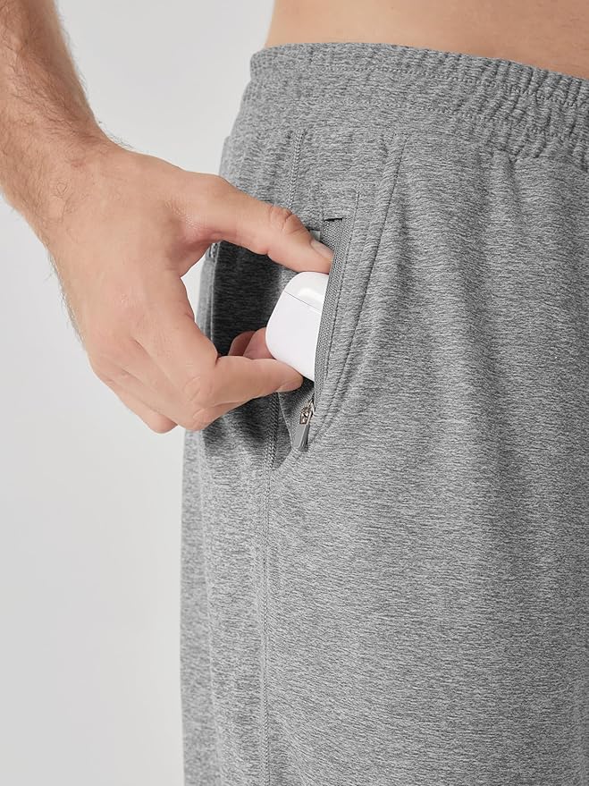 ODODOS Men's Performance Shorts 7" – Ultra Soft odSTRATUM Tech Everyday Shorts with Adjustable Waist and Secure Pockets