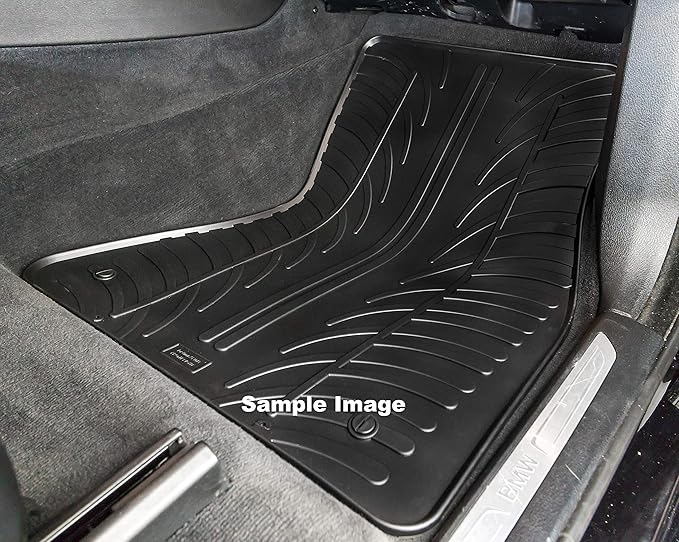 Gledring USA Custom Fit All-Weather Rubber Floor Mats Intended for Range Rover Sport 2014-2022, No Trimming Required, Tailored Custom Fit, Protects from Rain, Mud, & Snow