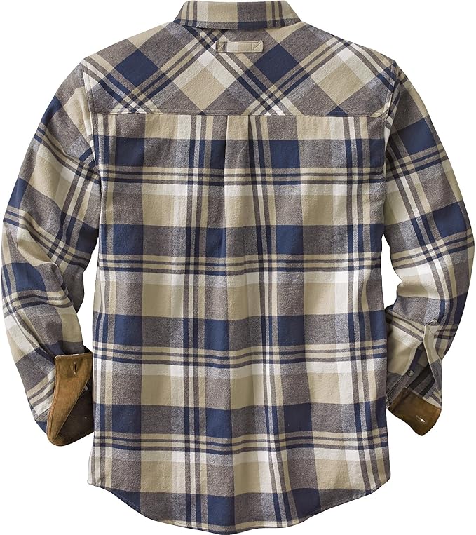 Legendary Whitetails Men's Flannel Shirt Long Sleeve Button Down 100% Cotton