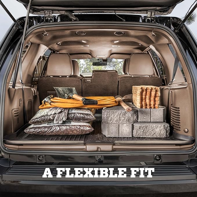 Husky Liners Weatherbeater Cargo Liner | Fits 2018-2024 Chevrolet Equinox, 2018-2024 GMC Terrain | 1-pc Black - 28131