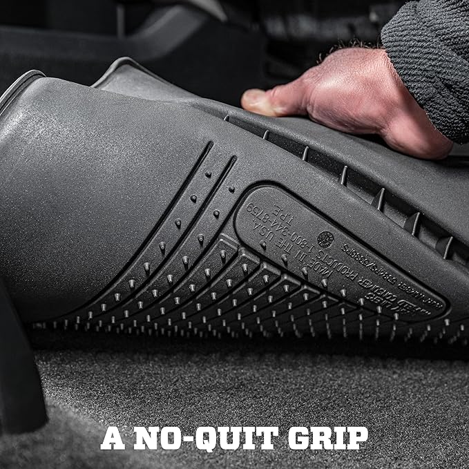 Husky Liners Weatherbeater Floor Mats | Fits 2016 - 2020 Chevrolet Cruze | Front & 2nd Row, 3-pc Black - 99161