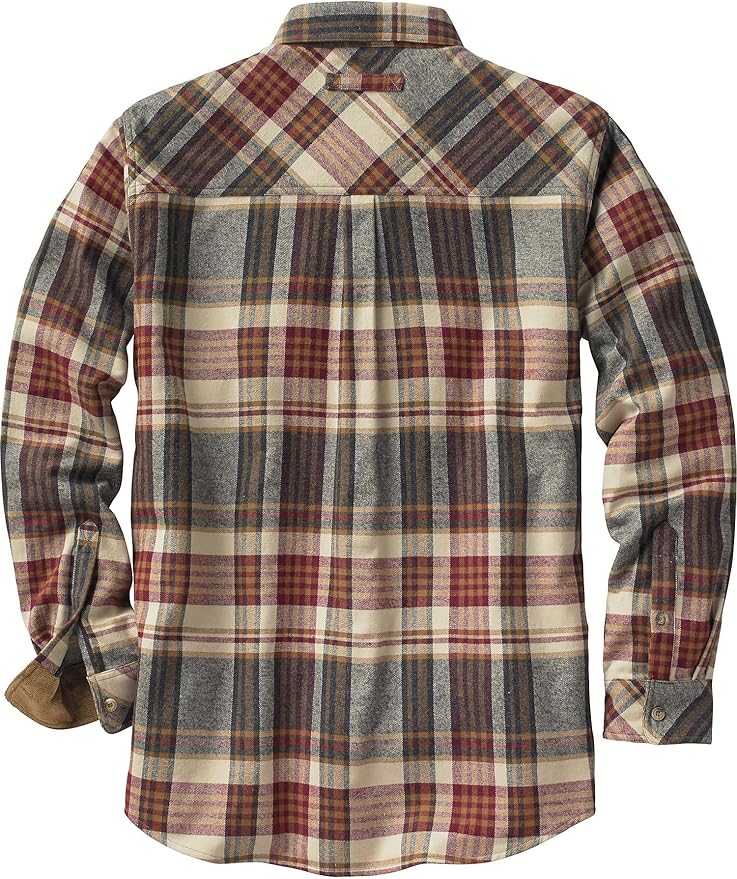 Legendary Whitetails Men's Flannel Shirt Long Sleeve Button Down 100% Cotton